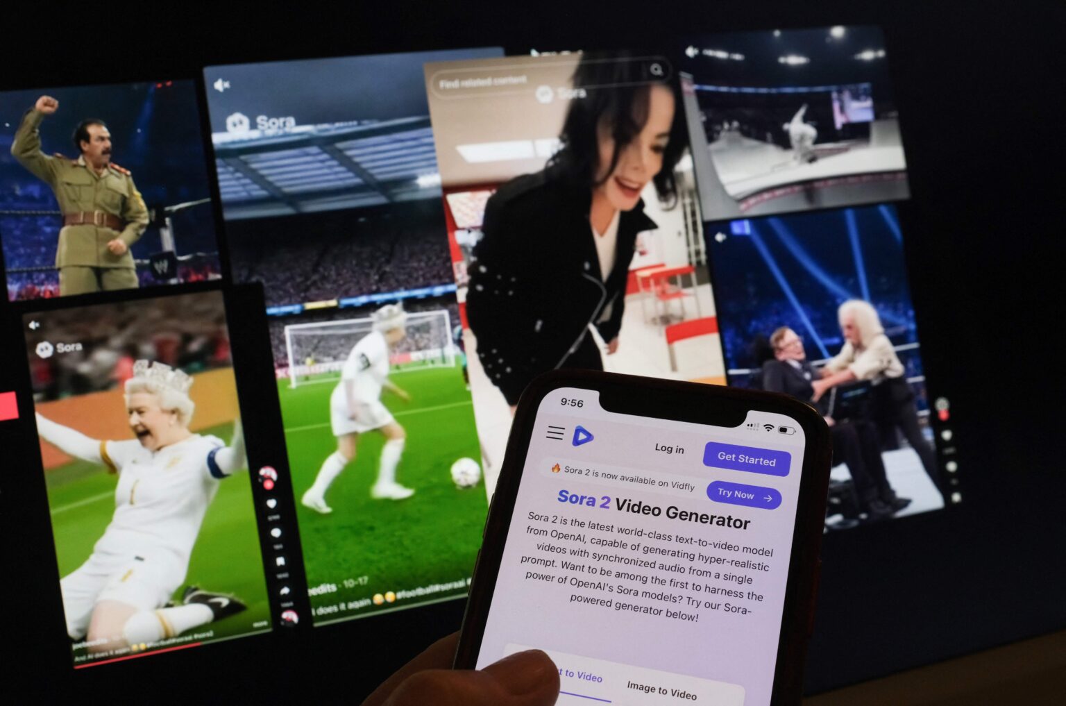 Protestos por Vídeos de Celebridades Falecidas Criados por IA: Debate sobre Controle de Imagem