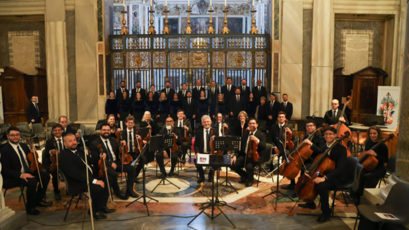 Camerata Antiqua de Curitiba Brilha em Roma: Celebrando 200 Anos de Relações Diplomáticas com a Santa Sé Camerata Antiqua de Curitiba Brilha em Roma: Celebrando 200 Anos de Relações Diplomáticas com a Sant