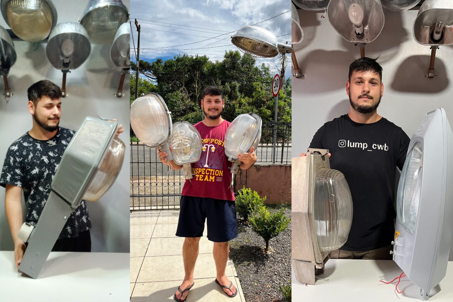 Curitibano Coleciona Mais de 100 Luminárias Públicas e Conta a História da Iluminação Urbana Curitibano Coleciona Mais de 100 Luminárias Públicas e Conta a História da Iluminação Urbana