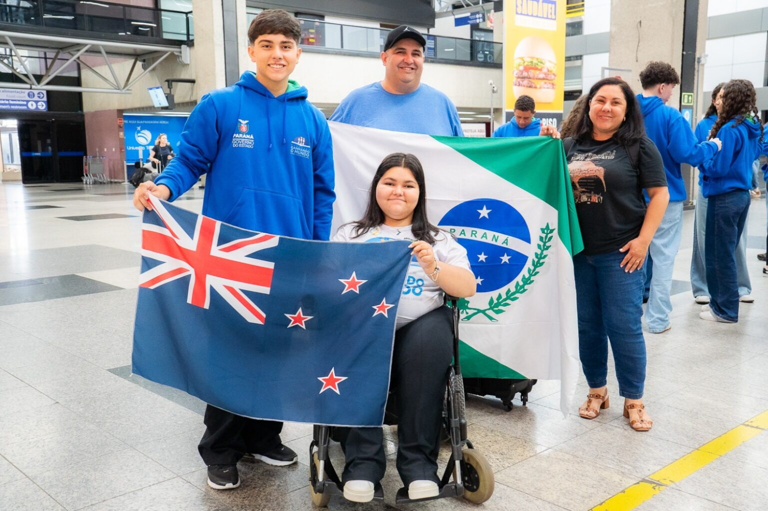 Ganhando o Mundo: 40 Estudantes do Paraná Iniciam Intercâmbio na Nova Zelândia