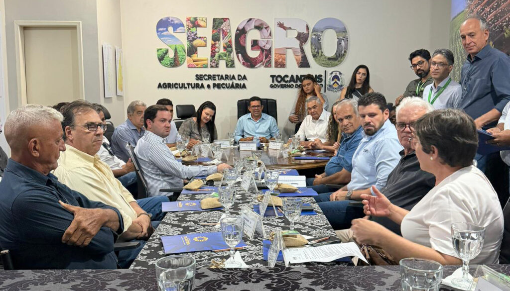Governo do Tocantins Intensifica Diálogo com o Agronegócio para Fomentar o Desenvolvimento