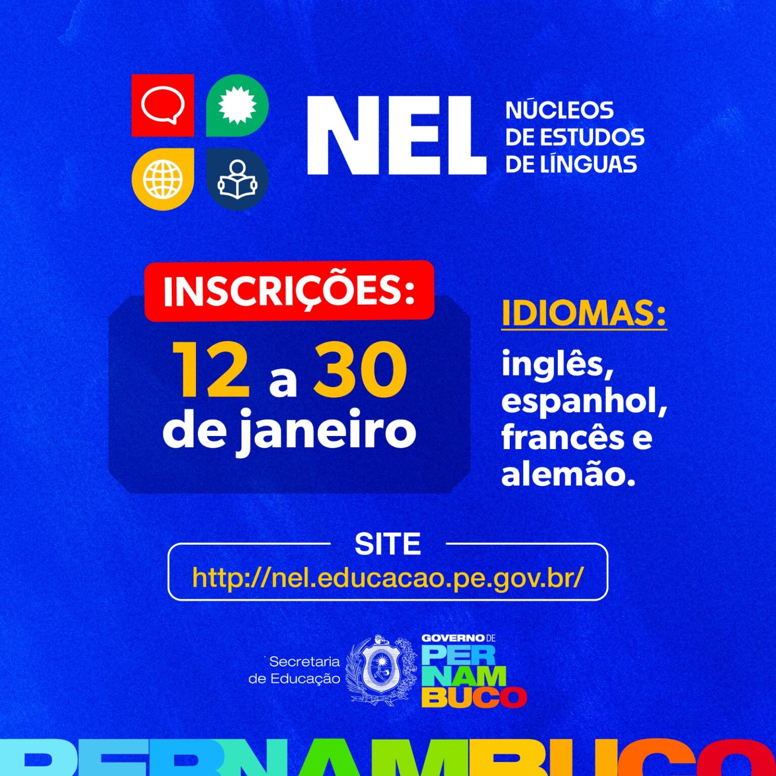 Mais de 10 mil Vagas em Cursos Gratuitos de Idiomas em Pernambuco Mais de 10 mil Vagas em Cursos Gratuitos de Idiomas em Pernambuco