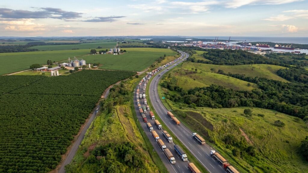 Rodovia BR-376: A Espinha Dorsal do Agronegócio Paranaense e Seu Impacto Econômico