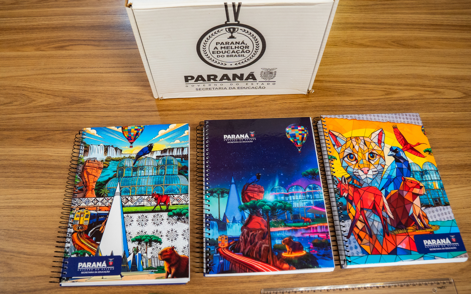 Seed-PR Anuncia Distribuição de Kits Escolares do Ensino Fundamental I para 2026