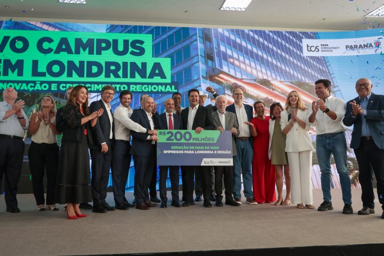TCS Anuncia Novo Centro de Inovação em Londrina com Investimento de R$600 Milhões TCS Anuncia Novo Centro de Inovação em Londrina com Investimento de R$600 Milhões