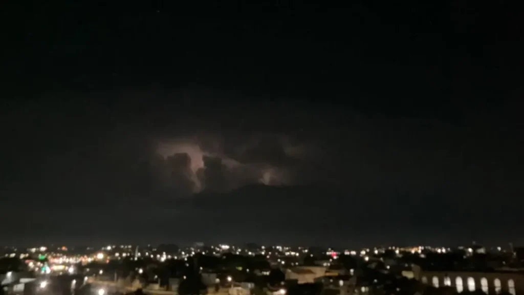 Temporal Intenso no Litoral do Paraná: 36 mm em Apenas 15 Minutos