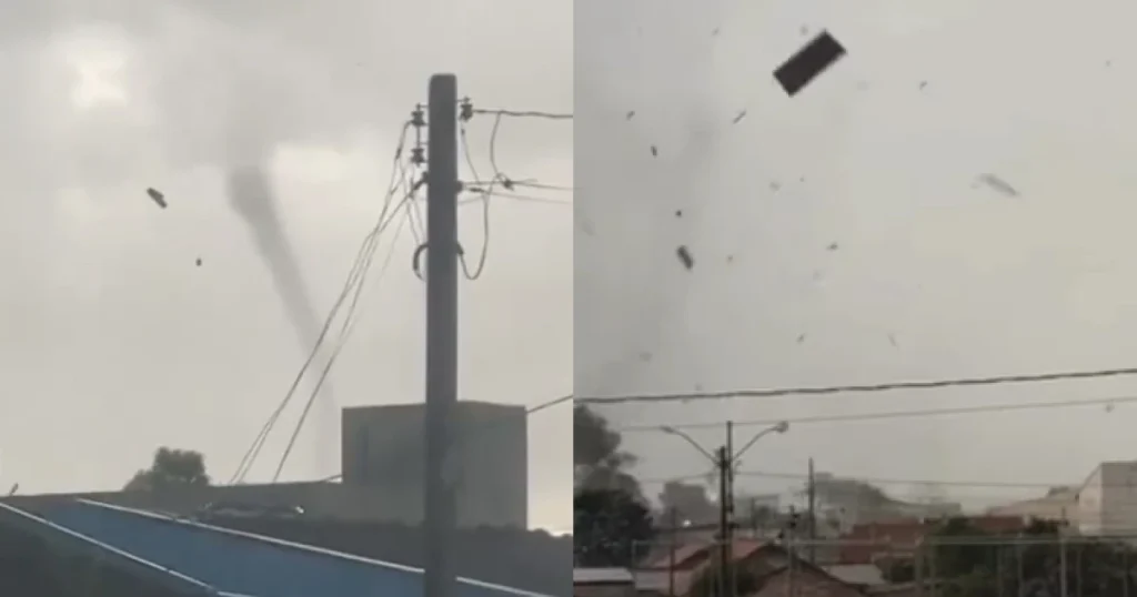 Tornado devastador na Grande Curitiba: 2 feridos e 350 casas danificadas