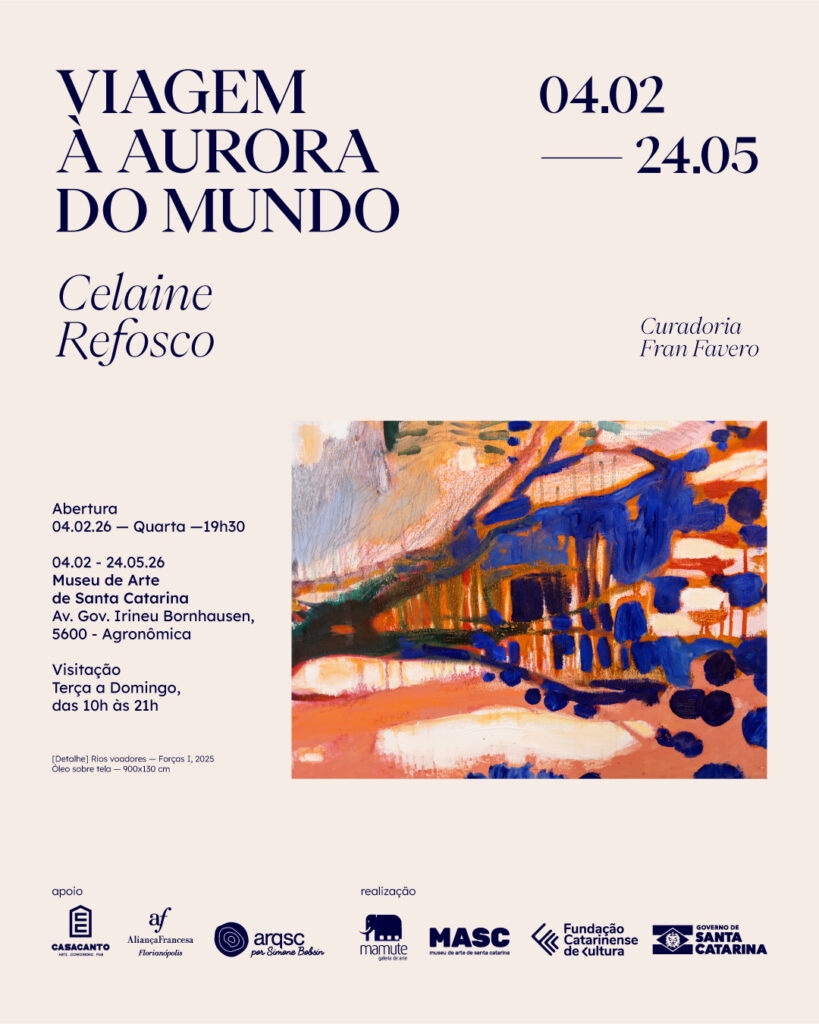 Exposição “Viagem à Aurora do Mundo” de Celaine Refosco no MASC: Uma Jornada Artística