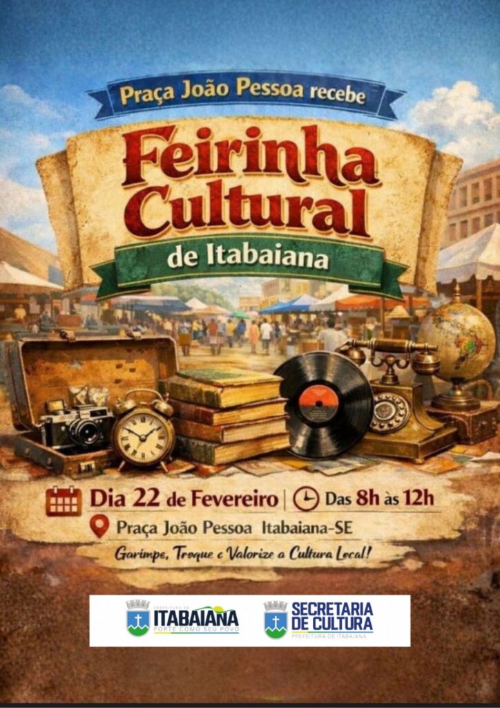 Feirinha Cultural em Itabaiana: Um Encontro de Tradição e Arte no Domingo, 22