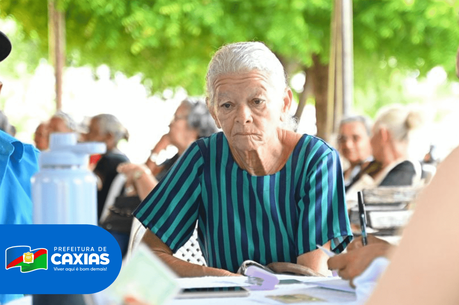 Idosos do Centro de Convivência do Bairro Seriema Recebem Ações do Projeto Saúde e Convivência 60+ Idosos do Centro de Convivência do Bairro Seriema Recebem Ações do Projeto Saúde e Convivência 60+