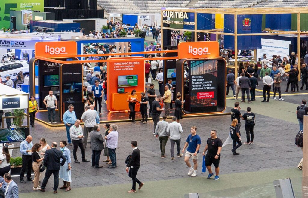 Ligga Telecom Destaca Soluções Inovadoras no Smart City Expo Curitiba 2026