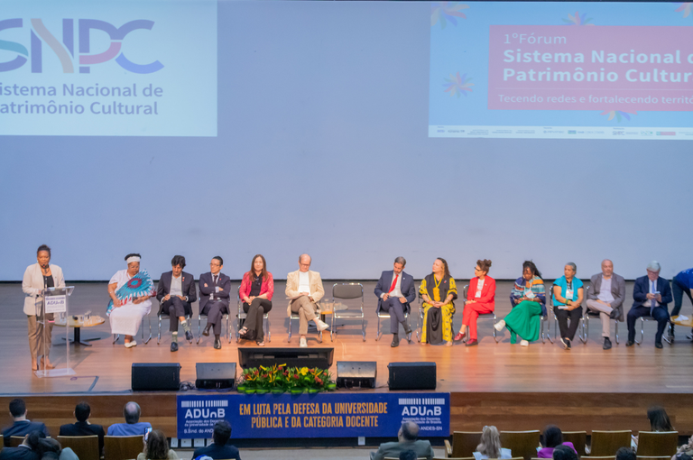 Ministério da Cultura Lança o 1º Fórum do Sistema Nacional de Patrimônio Cultural em Brasília Ministério da Cultura Lança o 1º Fórum do Sistema Nacional de Patrimônio Cultural em Brasília