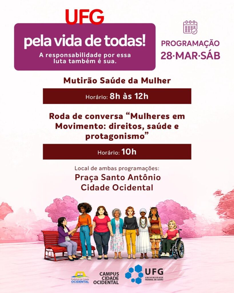 Roda de Conversa sobre Direitos e Saúde das Mulheres na UFG