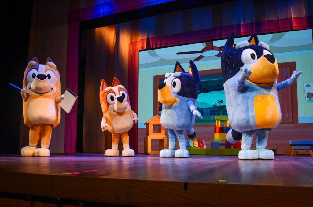 Bluey em Curitiba: Show Inédito da Série Chega ao Teatro Positivo