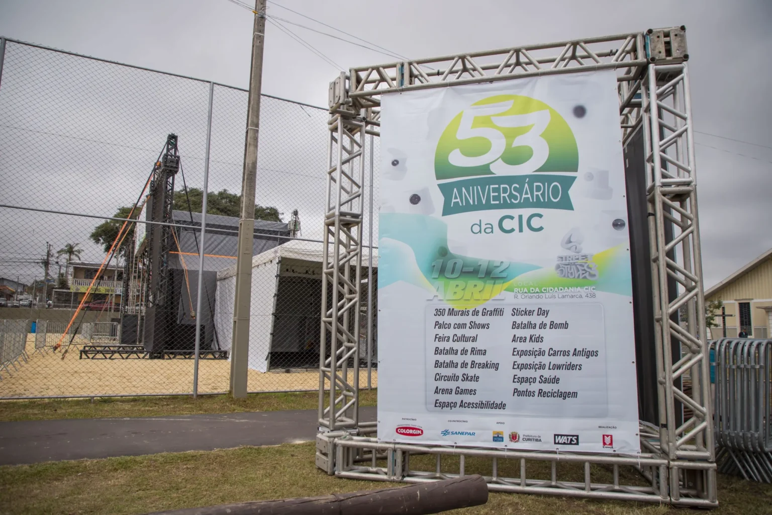 CIC Comemora 53 Anos com Festival de Grafite e Artistas de 51 Países