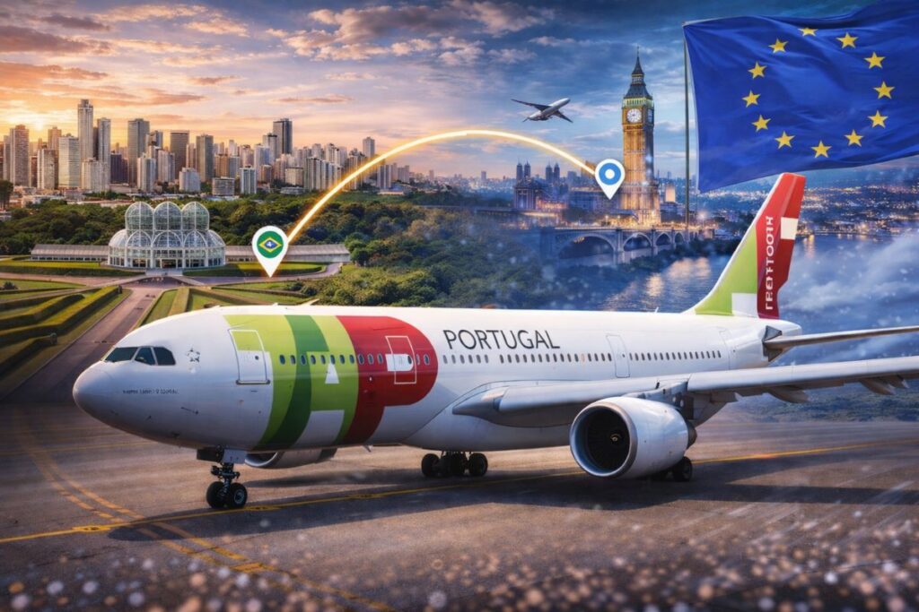 Curitiba Inaugura Voo Direto para a Europa em Julho: Uma Revolução nos Acessos Aéreos