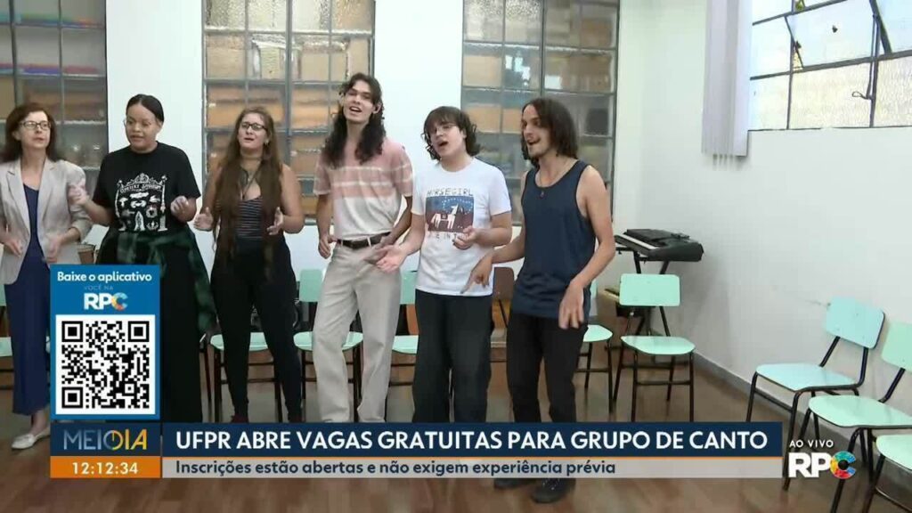 Inscrições Abertas para Aulas Gratuitas de Canto na UFPR em Curitiba