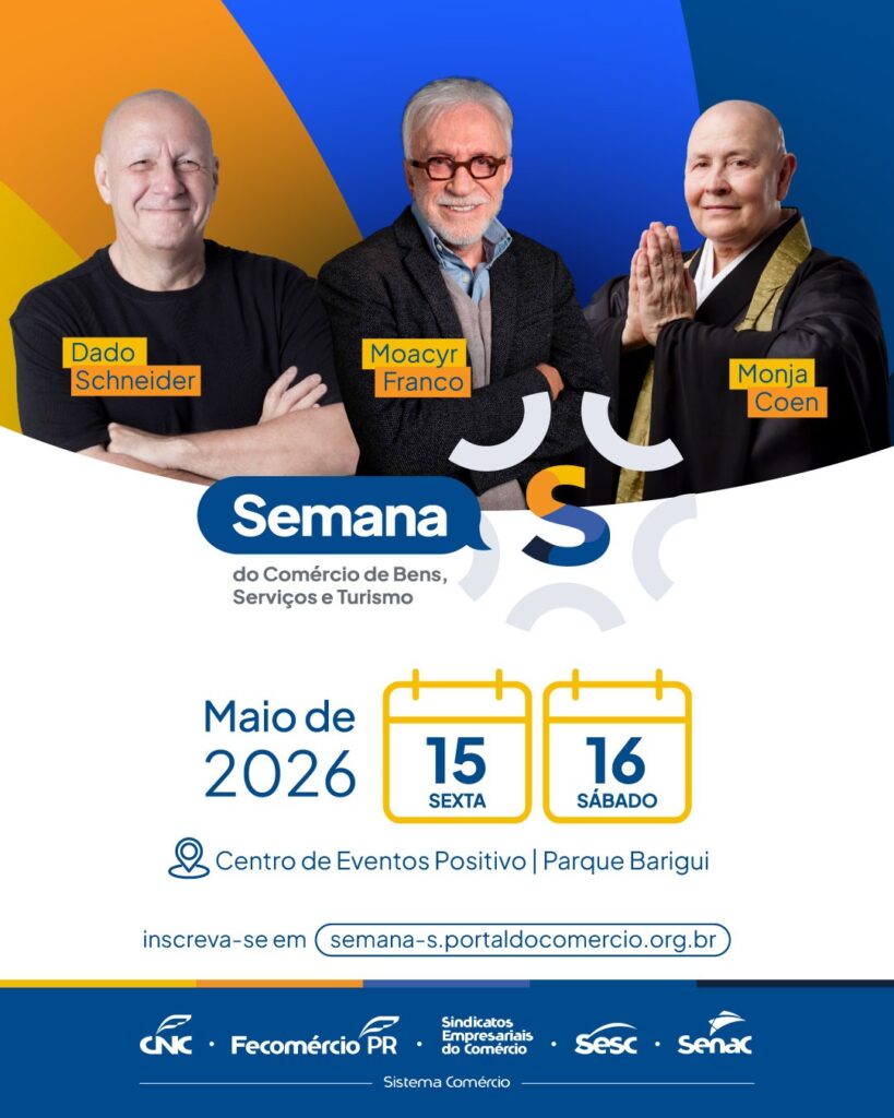 Participe do Maior Evento Gratuito do Comércio no Paraná: Inscrições Abertas para a Semana S