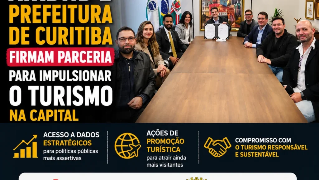 Airbnb e Prefeitura de Curitiba firmam parceria estratégica para impulsionar o turismo local Airbnb e Prefeitura de Curitiba firmam parceria estratégica para impulsionar o turismo local