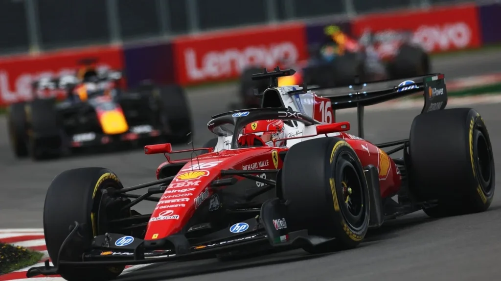 F1 2026: Testes da Pirelli Indicam Vantagem da Ferrari e Red Bull no GP do Canadá