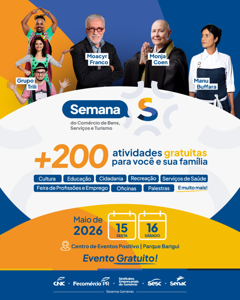 Countdown para a Semana S: O Maior Evento Gratuito do Comércio no Paraná!