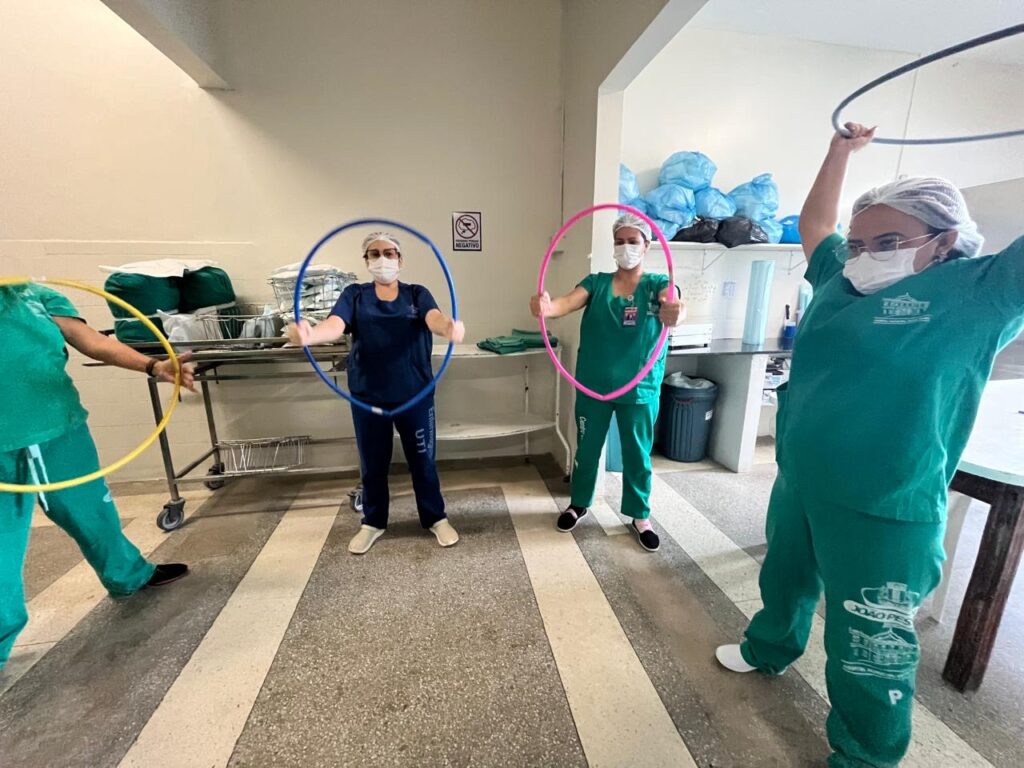 Ginástica Laboral: Transformando a Saúde e a Performance no Hospital Municipal Santa Isabel