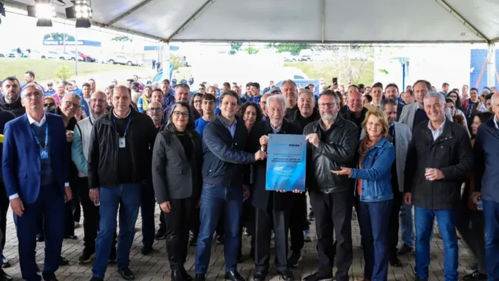 Novo reservatório com tecnologia inovadora reforça abastecimento em Curitiba Novo reservatório com tecnologia inovadora reforça abastecimento em Curitiba