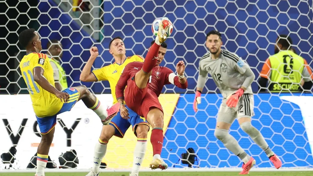 Cristiano Ronaldo tem atuação discreta em empate com Colômbia; Congo faz história na Copa