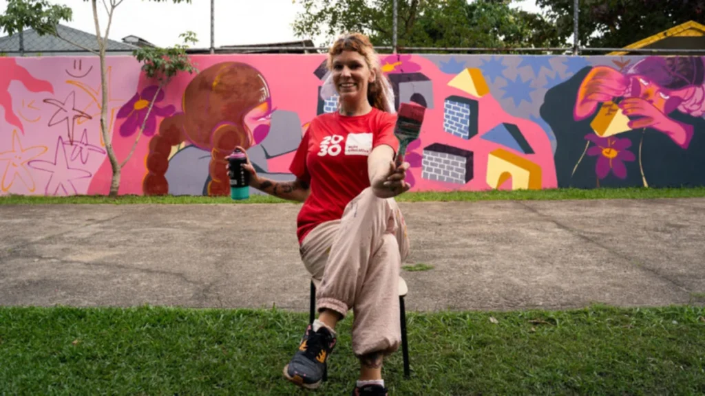 Projeto Artístico 2030 Transforma 10 Escolas Públicas de Curitiba com Arte e Educação Projeto Artístico 2030 Transforma 10 Escolas Públicas de Curitiba com Arte e Educação