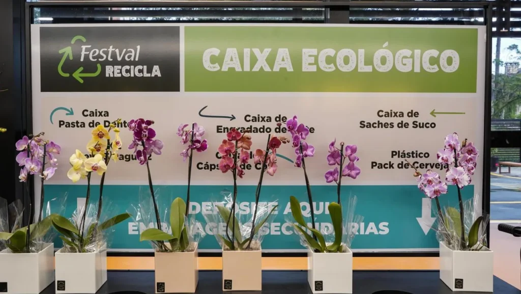 Festval do Paraná reforça reciclagem com engajamento de clientes e ações sustentáveis