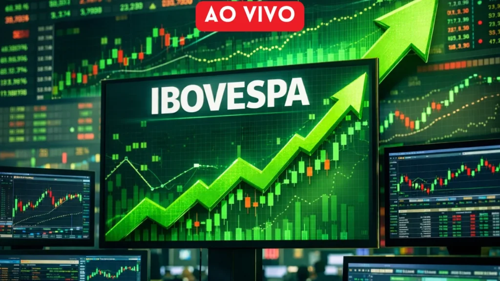Ibovespa Sobe com Forte Alta do Santander e Influência Positiva do Exterior