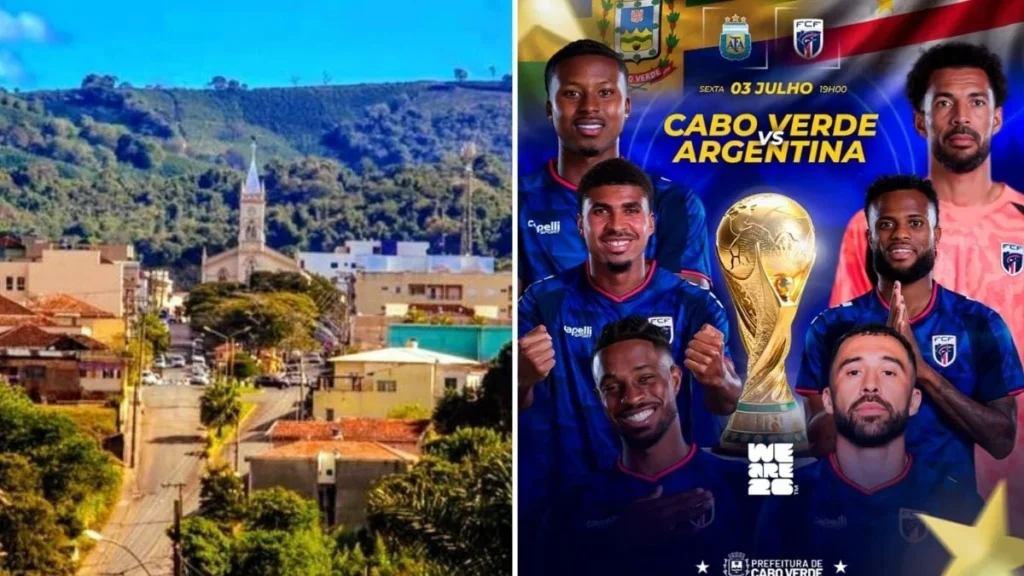 Nossa Torcida Atravessa o Oceano: Cabo Verde (MG) Apoia Seleção na Copa do Mundo 2026