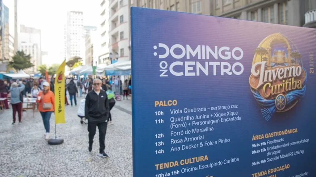 Domingo no Centro de Curitiba: edição com temática geek em novo trecho da Rua XV Domingo no Centro de Curitiba: edição com temática geek em novo trecho da Rua XV